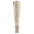 thumbnail image 3 of Journee Womens Ameylia Tru Comfort Foam Wide Width Extra Wide Calf Covered Block Heel Pointed Toe Boots, 3 of 9