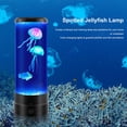 thumbnail image 6 of LED Jellyfish Lava Lamp with Remote, USB Powered Aquarium Sensory Night Light, 17 RGB Colors for Living Room, Bedroom, Kids Room Decor, 6 of 7