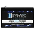 thumbnail image 1 of 12V 12Ah Lithium Battery Replaces Mega Motion King 4 Wheel MM114R, 1 of 6