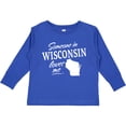 thumbnail image 3 of Inktastic Someone in Wisconsin Loves Me Boys or Girls Long Sleeve Toddler T-Shirt, 3 of 5