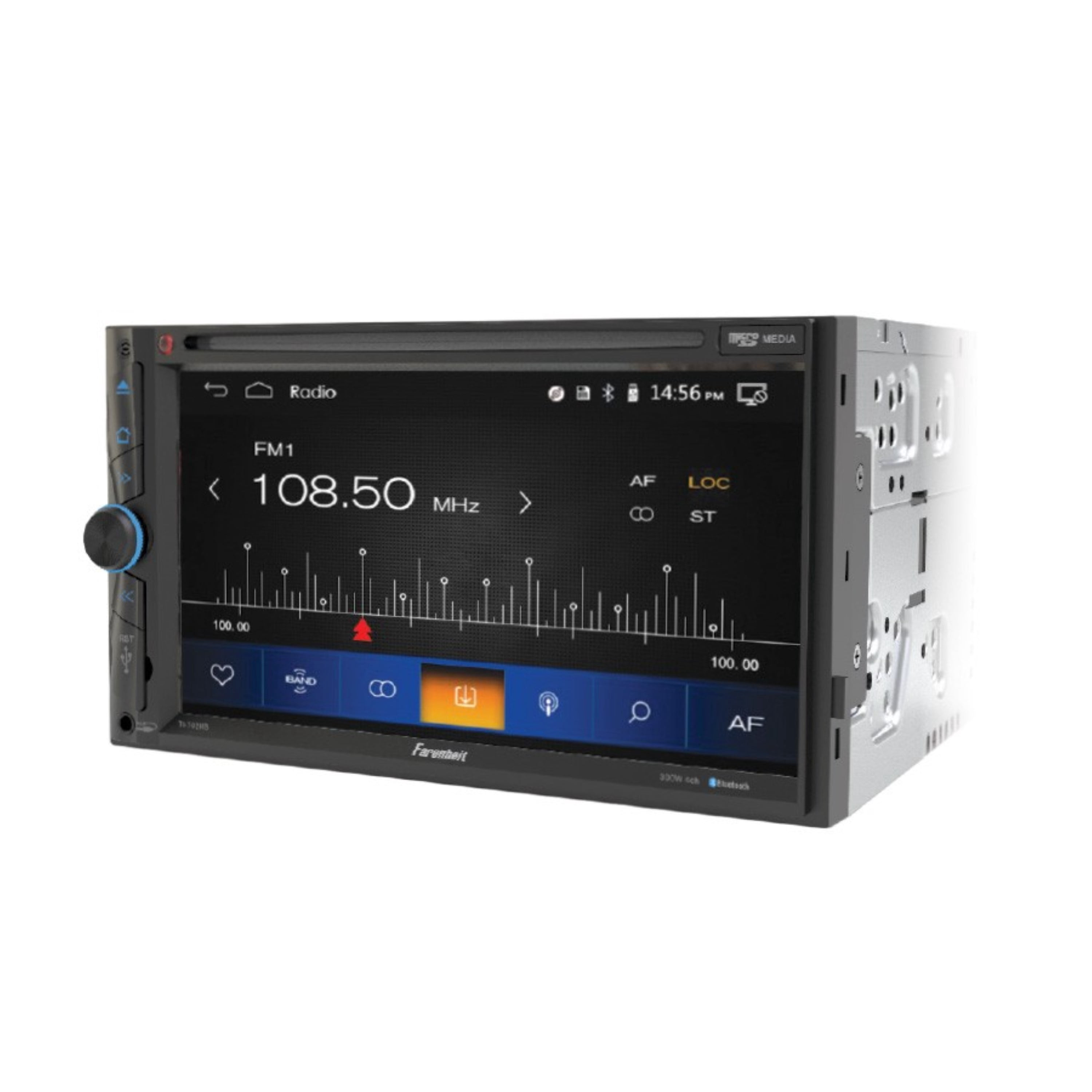 一般のリモート・コントロールFarenheit ti-712?ti-710t tid-893?DVD CD USB SD AM FM mp3プレーヤーBluetoothカーステレオ受信機 ggw725x Farenheit TI-710B Car DVD Player, 7