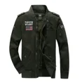 thumbnail image 3 of Chaquetas estilo militar del ejército, abrigo ajustado, chaquetas de invierno informales para hombre, chaquetas abrigadas de alta calidad para hombre, chaquetas de la Fuerza Aérea de EE. UU., 3 of 5