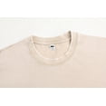 thumbnail image 3 of Giffimy Women's Apricot Minimalist Rose Sketch Vintage Washed T-Shirt Short Sleeve Relaxed Fit Top, 3 of 6