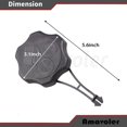 thumbnail image 3 of Lawn Mower Gas Cap 594061 Replacement Part Fit for Briggs & Stratton 675EXi 725EXi Engine. -, 3 of 6