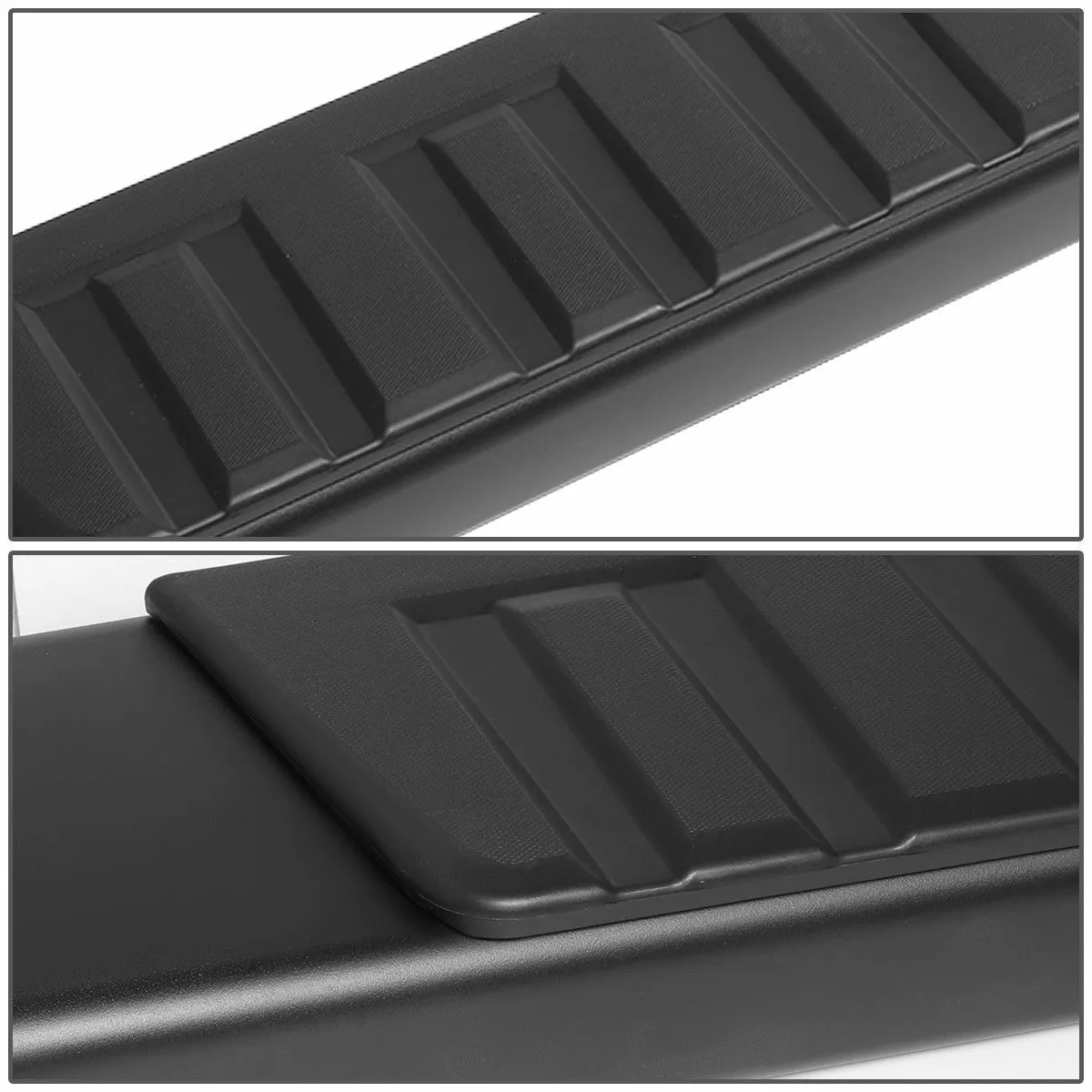 RVNI 6 inch Running Board for 2009 2010 2011 2012 2013 2014 Ford F-150 Super Crew Cab Side Step Nerf Bar Alloy ABS Black
