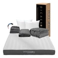 thumbnail image 1 of Colchón en caja Restonic King Size InaBox Almohada Royal Twin Protector Lux Sábanas Royal Edredón Homy, 1 of 8