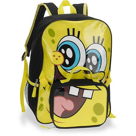 16" Spongebob Square Pants Backpack With