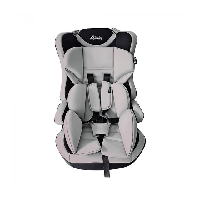 Autoasiento D'Bebe MAXI Booster para Bebe y Auto Gris hasta 12 años
