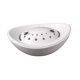 thumbnail image 5 of Plato de hielo seco con forma de lingote de oro, plato de callos espesados ​​para el comedor familiar Blanco, 5 of 9