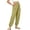 Green, variant on Big Girls School Uniform Pants Ice Silk Wide Leg Solid Color Jogger Pants Stretch Soft Lightweight Pants Pink Size 1-2Years