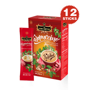 King Coffee Cappuccino Hazelnut-Box 12 sticks