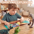 thumbnail image 5 of Joyfy 6 Pcs Jumbo Dinosaur Toys for Toddlers, Large Soft Dinosaur Figures with an Educational Book, Realistic Jurassic World Toys for Kids Ages 1-5, Big Dinosaur Toys for Christmas Birthday Gift, 5 of 9