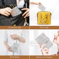 thumbnail image 4 of Women Wallet Rfid Blocking, Large Capacity Small Coin Purse Leather Chic Short Purse, 4 of 5
