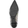thumbnail image 4 of MARC FISHER Womens Gray Snake Tie Detail Zipper Water Resistant Cushioned Vany Pointed Toe Block Heel Dress Boots 5.5 M, 4 of 4