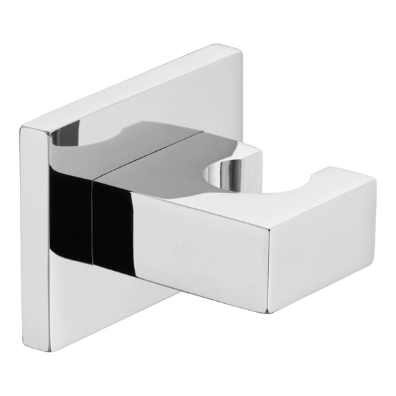 DAX Brass Square Shower Holder, Brushed Nickel