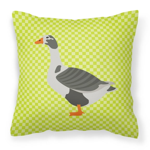 West of England Goose Green Fabric Decorative Pillow