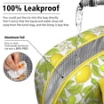 thumbnail image 5 of Lunch Bag Lunch Box for Women Reusable Insulated Lunch Bags,Water-Resistant Yellow Lemon Branch Cooler Lunch Tote Bag, Large Capacity for Work Travel Picnic, 5 of 6
