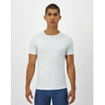 thumbnail image 2 of Hanes Originals Ultimate Men's SuperSoft Crewneck Undershirt, White, 2-Pack M, 2 of 9