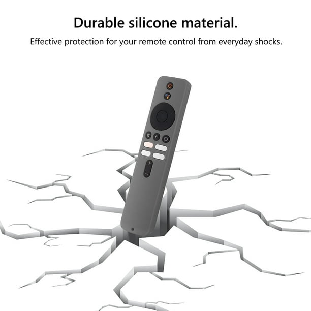Funda de silicona para control remoto antideslizante a prueba de golpes a prueba de agua para Redmi 4k Ultra Tmvgtek Para estrenar