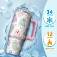thumbnail image 4 of 30oz Halloween Tumbler with Handle, Haunted Ghost | Print | Halloween Gifts for Family & Friends | with Lids and Straws | Stainless Steel Insulated | Travel Mug, 4 of 5