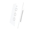 thumbnail image 1 of Apagador Inteligente Wifi Touch 3 Botones MOES Compatible con Alexa y Google Home MOES Apagador Wifi Touch 3 Vías, 1 of 4