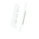 thumbnail image 1 of Apagador Inteligente Wifi Touch 3 Botones MOES Compatible con Alexa y Google Home MOES Apagador Wifi Touch 3 Vías, 1 of 4