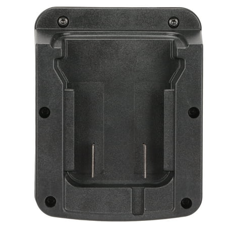 

Power Tool Battery Converter Shock Resistant Black 18V Use ABS Material Electrical Battery Adapter
