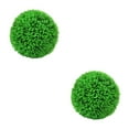 thumbnail image 1 of relayinert Wide Application Artificial Plant Balls For Various Settings Low Maintenance Plastic Artificial Grasses Balls green 35cm 2Set, 1 of 6