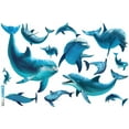 thumbnail image 2 of Advanced Graphics WJ-Dolphins 2x3 2 x 3 in. Dolphins Wall Jammer, 2 of 2