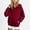 Red, variant on Tdoqot Girls Cotton Hoodies- Casual Long Sleeve Soft Fashion Kids Pullover Sweatshirt Purple Size 8