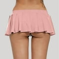 thumbnail image 5 of Uuwenda Women Skirts Sexy Pleated Mini Skirt Ruffle Lingerie For Pink 2Xl, 5 of 8