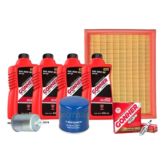 Kit Afinacion Chevy 1994 Al 2012 1.6 20w50 Gonher