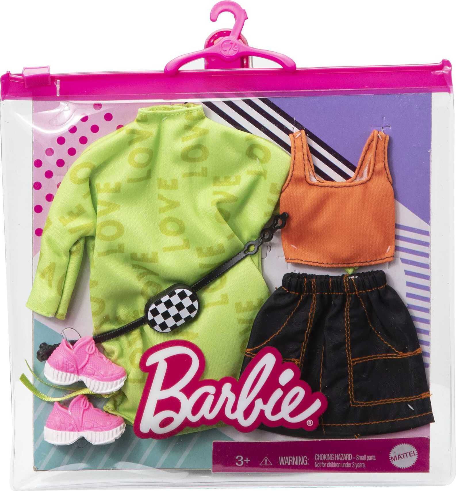 NEW 2019/2020  Barbie Fashions WEEKEND MODE Themed 2 Pack 