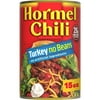 HORMEL Chili Turkey Shelf-Stable, No Bean, No Artificial Ingredients, 15 oz Steel Can