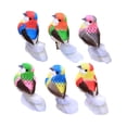 thumbnail image 4 of 6 Pájaros Artificiales Con Clip Para Manualidades Y Micropaisajes Florales., 4 of 8