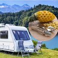 thumbnail image 2 of Stainless Steel Strawberry Huller Fruit Peeler Pineapple Corer Slicer Cutter Kitchen Knife Gadgets Pineapple Slicer Clips, 2 of 4