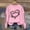 Pink, variant on YVNAURA Womens Fall Winter Crew Neck Sweatshirt Loose Fit Long Sleeve Casual Pullover Oversized Round Neck Tunic Top Cozy Fleece for Daily Wear 2026, Pink,L