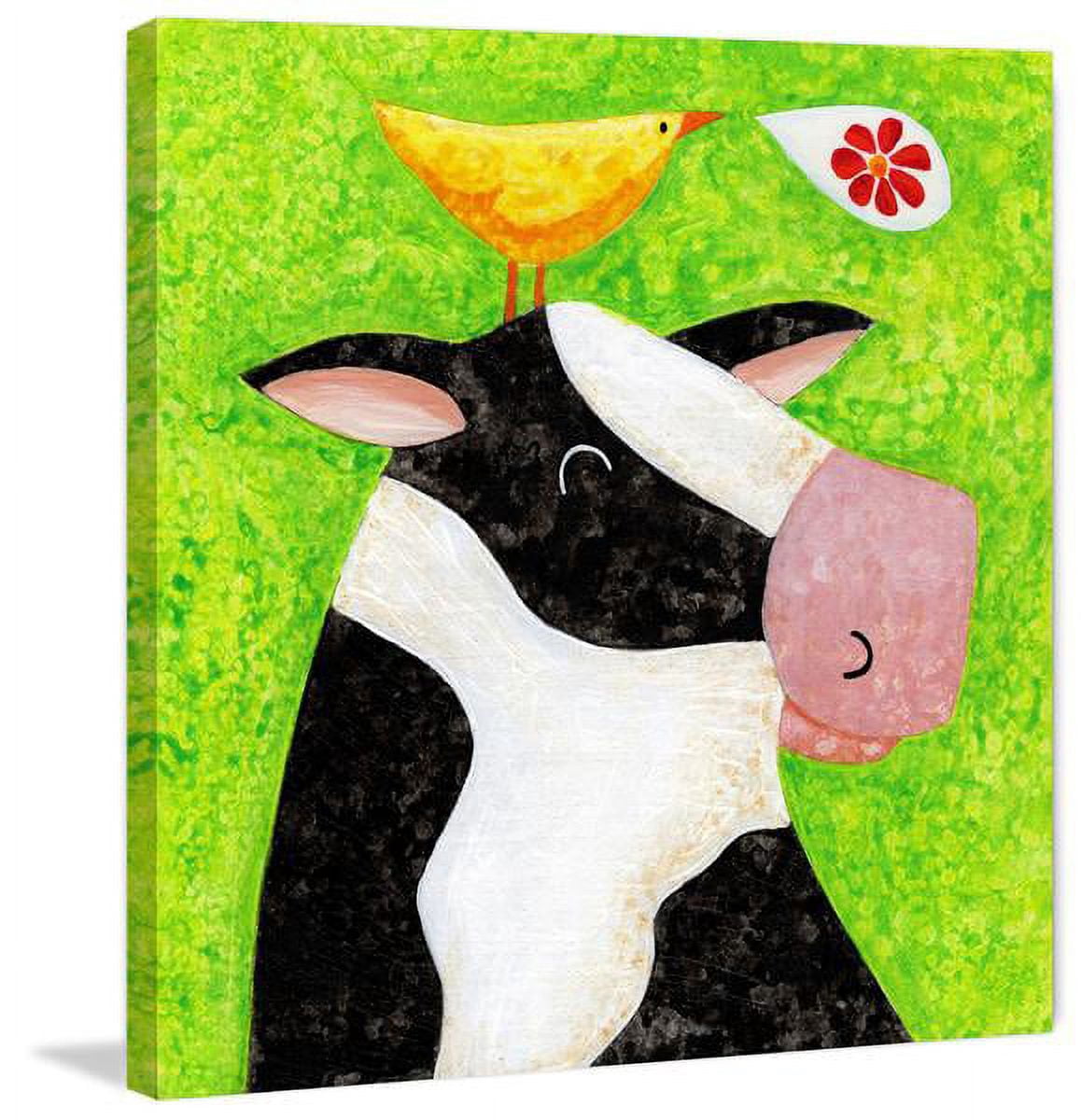 "Moosic to My Ears" Painting Print on Wrapped Canvas