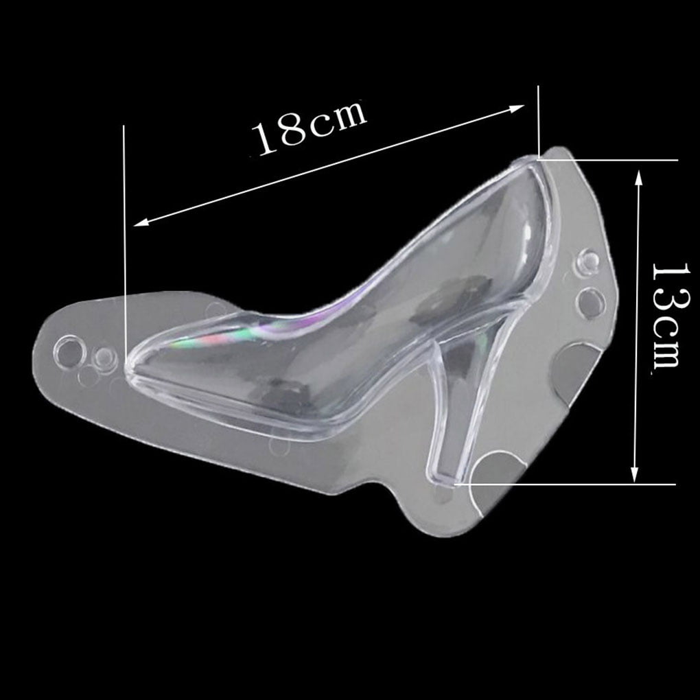 3D Chocolate Mold High Heel Shoes Swan Candy Sugar Paste Molds Decorating Tools 