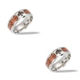 thumbnail image 4 of Minnieouse Anillo Bang Unisex de acero inoxidable estético para mujeres y hombres, joyería de cumpleaños para bodas, vacaciones, marido, esposa, regalo, Type1 NO1 Minnieouse  CBP227019, 4 of 6