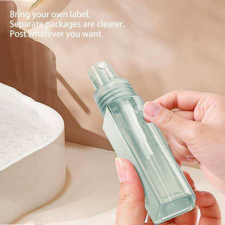 4 Pack Travel Bottles Leak Proof Refillable Dispenser Set for
