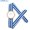 Diamond-Blue and White, variant on 2134 New woven belt WOMEN'S watch fashion ultra-thin casual watch WOMEN'S watch hot sale
