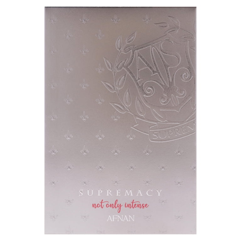 Afnan Supremacy Not Only Intense Men's EDP Perfume Spray 3.38 oz