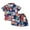 Blue, variant on easter outfit toddler boy Boys Outfit 2Pcs Set Summer Beach Button Down Shirt Top + Shorts For Kids