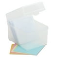 Innovera CD DVD Storage Box Holds 100 Discs Clear Walmart innovera-cd-dvd-storage-box-holds-100-discs-clear-walmart