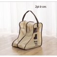 thumbnail image 1 of Bolsas para guardar botas, a prueba de polvo y con cremallera, para el hogar y viajes (beige, pantalones cortos), 1 of 4