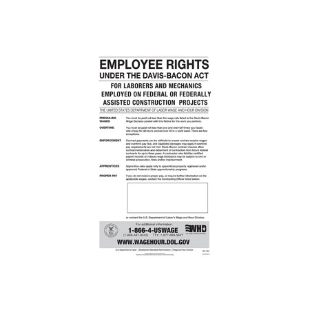 UPC: 0015171224735 | ComplyRight Davis-Bacon Act Poster (E2200)