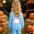 thumbnail image 6 of Leey-World Girls Halloween Crewneck Sweatshirts Girls Funny Halloween Print Festival Pullover Sweatshirt Long Sleeve Fall Clothes, 6 of 9