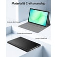 thumbnail image 5 of FINTIE Keyboard Case for Samsung Galaxy Tab A11+ Plus 2025/ A9+ Plus 11 Inch 2023, Slim Lightweight Stand Cover with Magnetically Detachable Wireless Bluetooth Keyboard, Black, 5 of 8