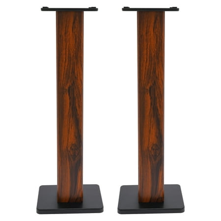 Wildnix Speaker Stands with 34-Inch Height 66.14 lbs Load Capacity MDF Construction Space Saving Ideal for Better Sound Experience and Easy Installation